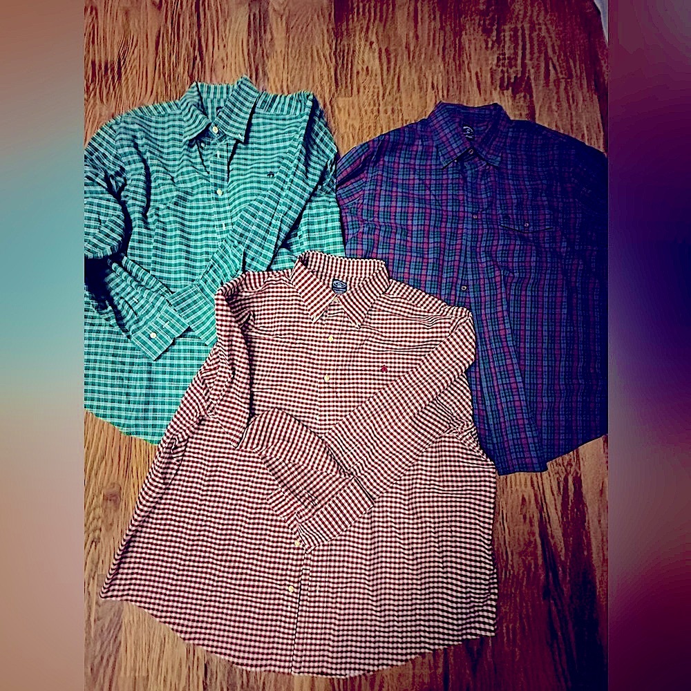 Brooks Brothers Oxford Long Sleeve Button Down Size 2XL- bundle of 3